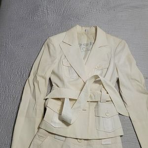 Bebe blazer and shorts